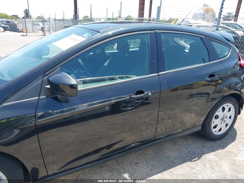 2012 FORD FOCUS VIN: 1FAHP3K25CL164321