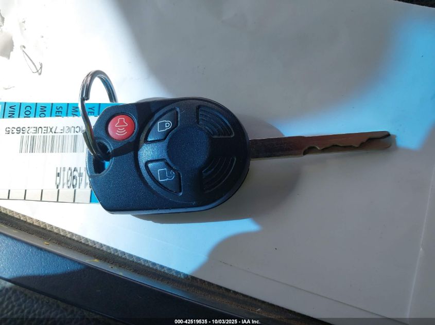 2014 Ford Escape S VIN: 1FMCU0F7XEUE26635 Lot: 42519535