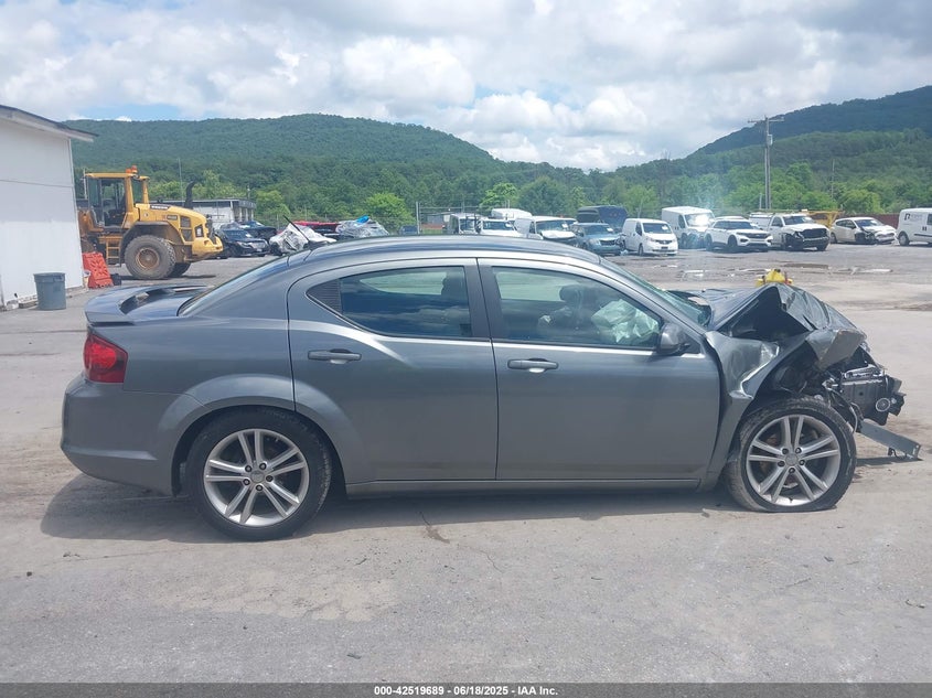 2012 DODGE AVENGER VIN: 1C3CDZEG2CN123273