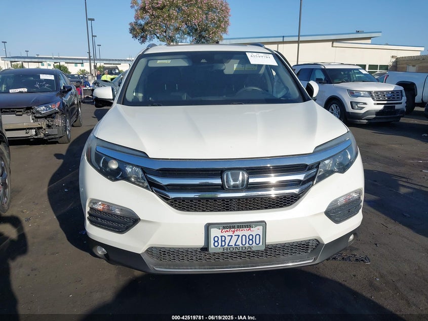 2017 HONDA PILOT TOURING - 5FNYF6H96HB095958