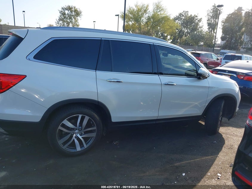 2017 HONDA PILOT TOURING - 5FNYF6H96HB095958