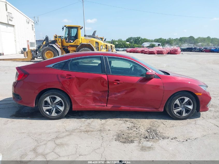 2020 Honda Civic Lx VIN: 2HGFC2F64LH576054 Lot: 42519793