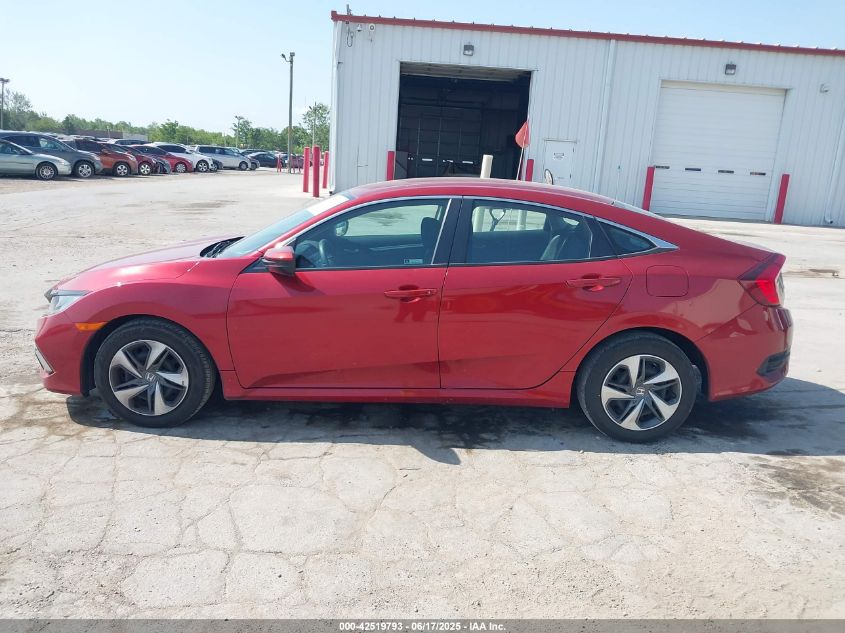 2020 Honda Civic Lx VIN: 2HGFC2F64LH576054 Lot: 42519793