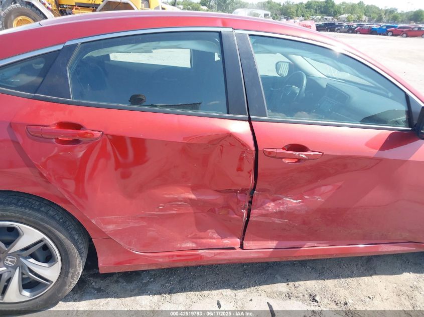 2020 Honda Civic Lx VIN: 2HGFC2F64LH576054 Lot: 42519793