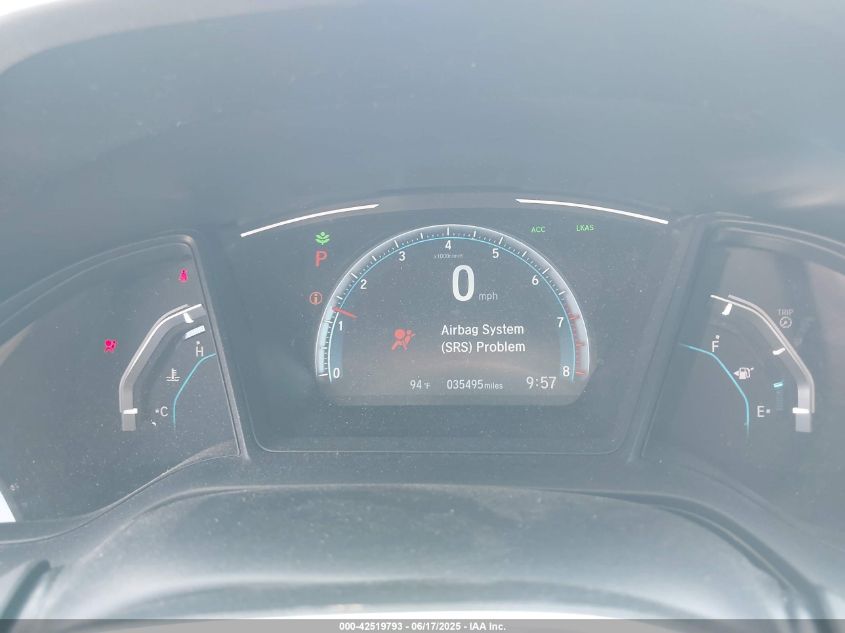 2020 Honda Civic Lx VIN: 2HGFC2F64LH576054 Lot: 42519793