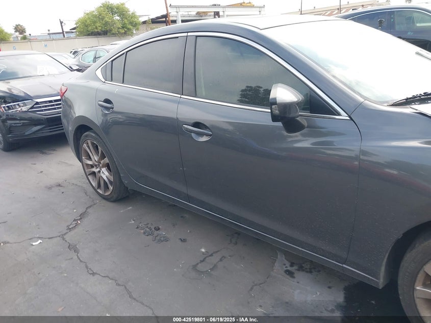 2015 MAZDA 6 VIN: JM1GJ1W50F1185089