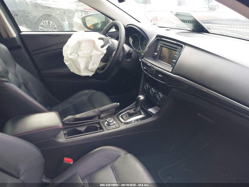 2015 MAZDA 6 VIN: JM1GJ1W50F1185089