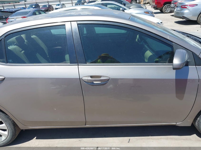 2016 TOYOTA COROLLA LE - 5YFBURHE1GP433506