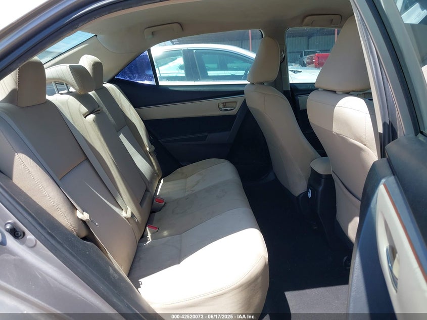 2016 TOYOTA COROLLA LE - 5YFBURHE1GP433506