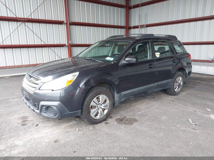 2013 SUBARU OUTBACK VIN: 4S4BRBAC0D3284717