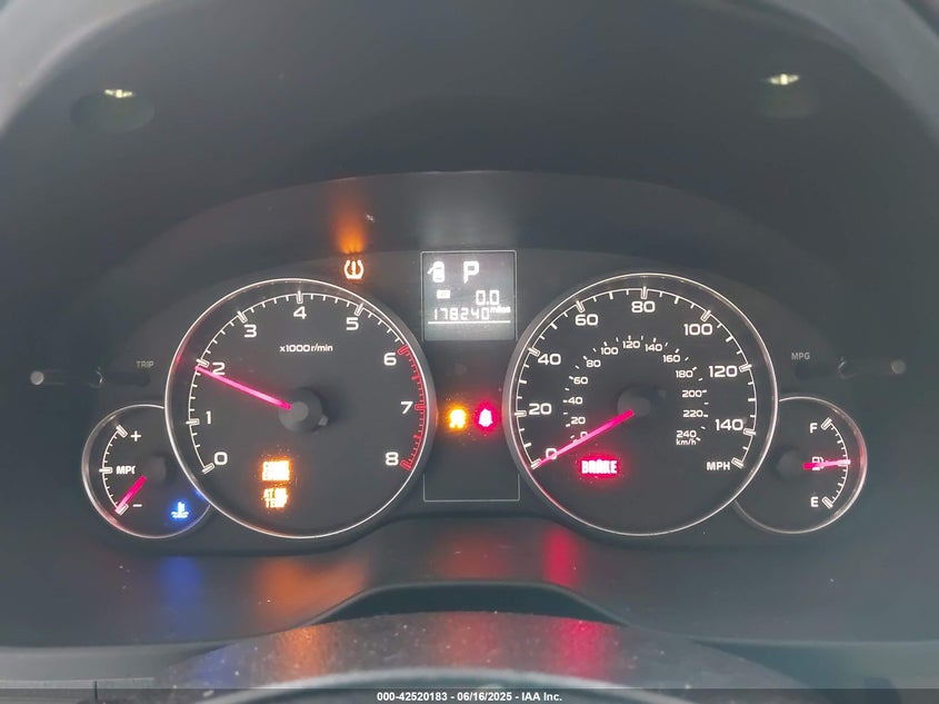 2013 SUBARU OUTBACK VIN: 4S4BRBAC0D3284717