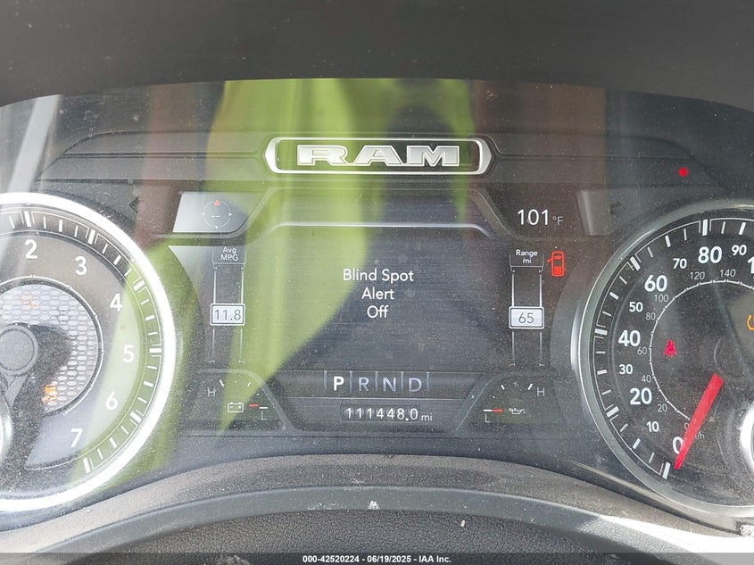 2019 RAM 1500 LARAMIE  4X4 5'7 BOX - 1C6SRFJT7KN605947