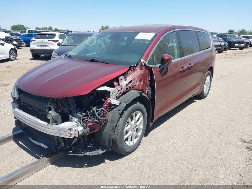 Vin: 2c4rc1cg3pr535076, lot: 43013109, chrysler voyager lx 20232
