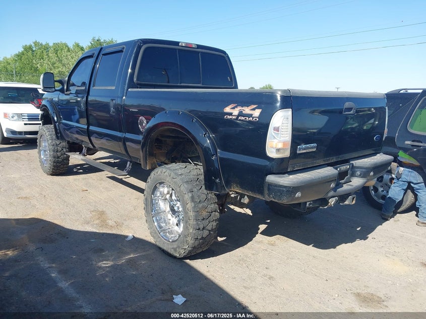 2006 FORD F250 VIN: 1FTSW21P56ED56552