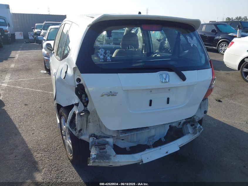 2007 Honda Fit Sport VIN: JHMGD38657S021968 Lot: 42520534