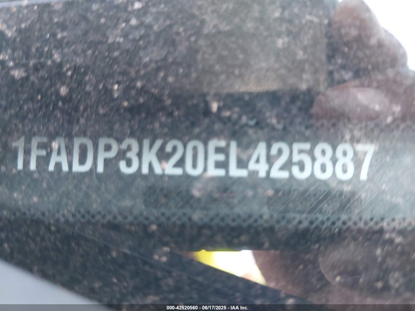 2014 FORD FOCUS SE - 1FADP3K20EL425887