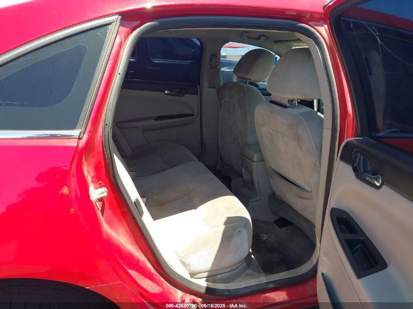 2011 Chevrolet Impala Ls VIN: 2G1WF5EK6B1186370 Lot: 42520790