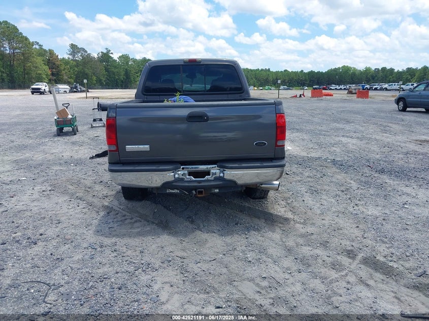 2005 Ford F-250 Lariat/Xl/Xlt VIN: 1FTSW21P65EA00254 Lot: 42521191