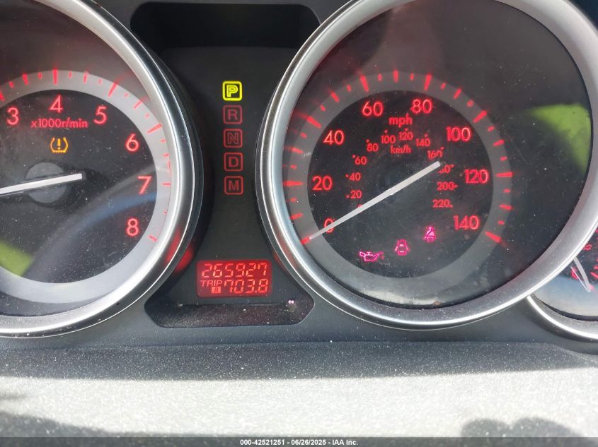 2011 Mazda Cx-9 Touring VIN: JM3TB2CA9B0304493 Lot: 42521251