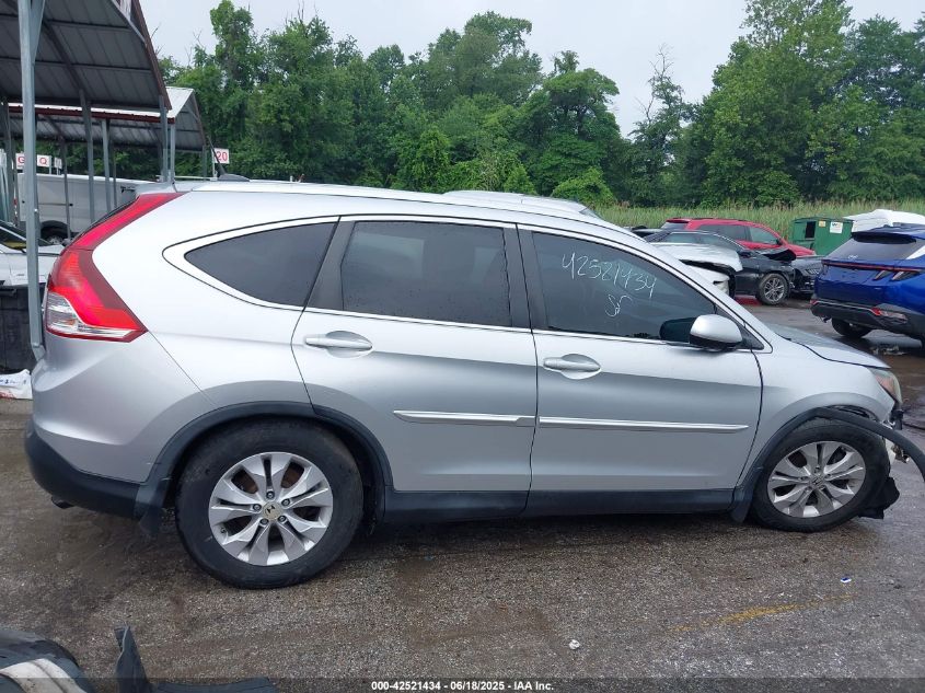 2013 Honda Cr-V Ex-L VIN: 2HKRM4H74DH682040 Lot: 42521434