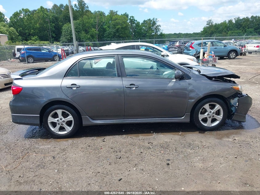 2011 TOYOTA COROLLA VIN: 2T1BU4EEXBC569603