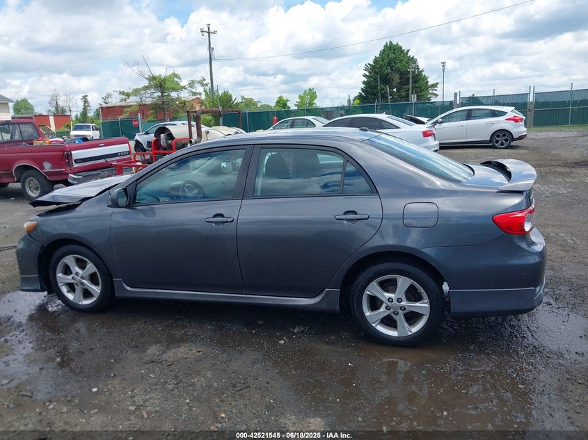 2011 TOYOTA COROLLA VIN: 2T1BU4EEXBC569603
