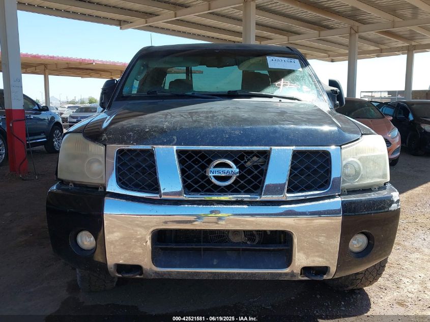 2007 Nissan Titan Le VIN: 1N6BA07B87N223796 Lot: 42521581