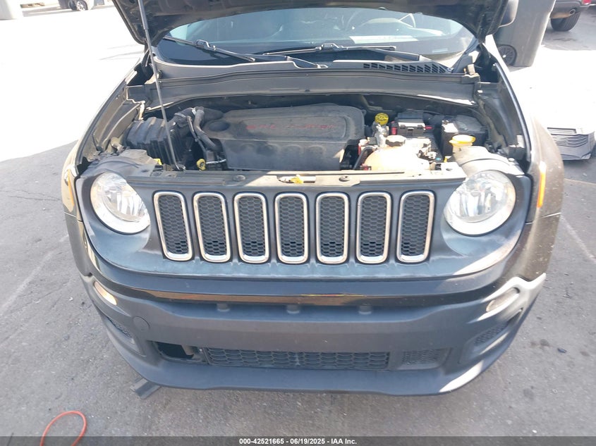 VIN ZACCJAAB0HPF43970 2017 JEEP RENEGADE SPORT FWD