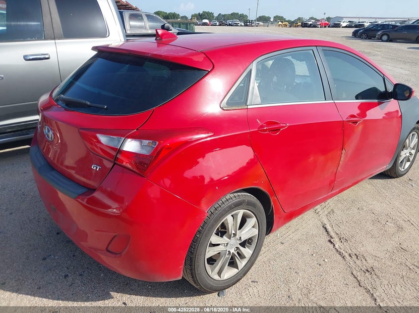 2013 HYUNDAI ELANTRA GT VIN: KMHD35LE5DU026410