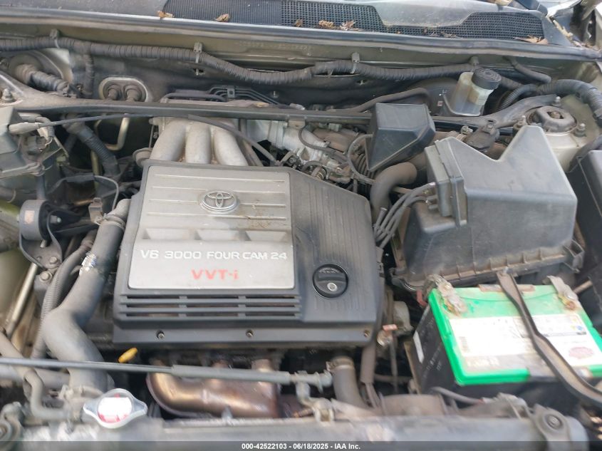 2003 Toyota Highlander V6 VIN: JTEGF21AX30109629 Lot: 42522103