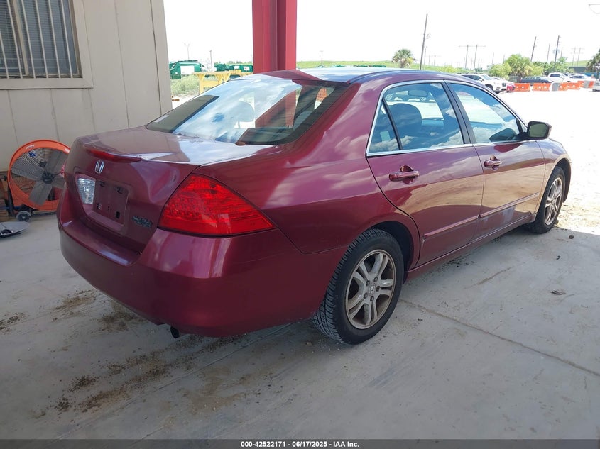 2006 HONDA ACCORD VIN: 1HGCM56316A035408