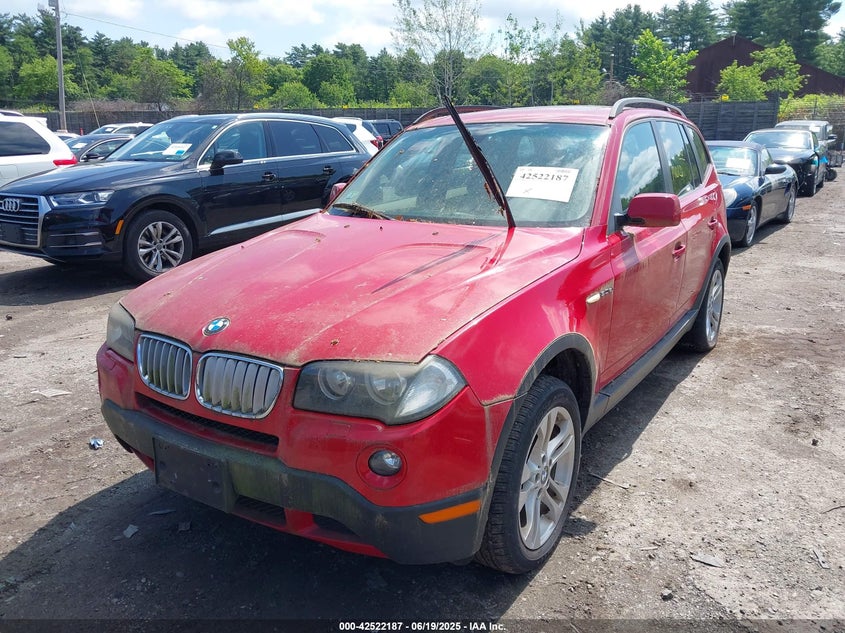 WBXPC93458WJ03175 2008 BMW X3 photo no. 2