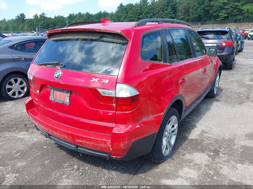 WBXPC93458WJ03175 2008 BMW X3 photo no. 4