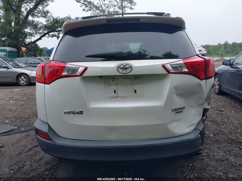2015 TOYOTA RAV4 LIMITED - 2T3DFREV4FW260849