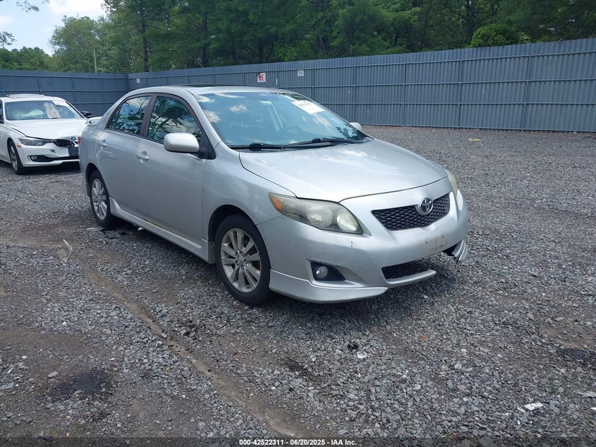 2T1BU40E69C168860 2009 Toyota Corolla S auction photo 1