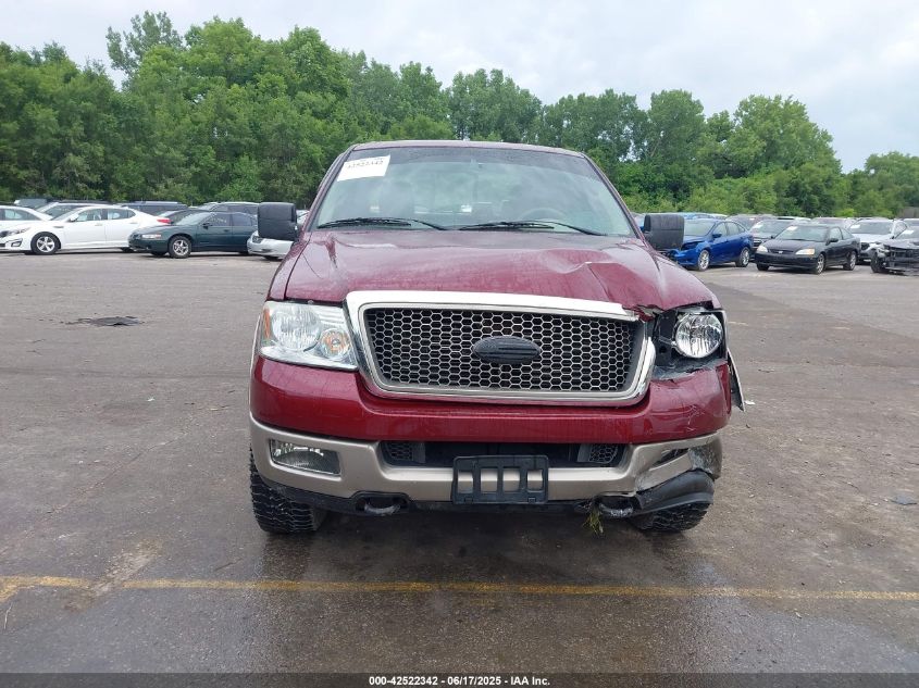 2005 Ford F-150 Fx4/Lariat/Xlt VIN: 1FTPW145X5KD80873 Lot: 42522342