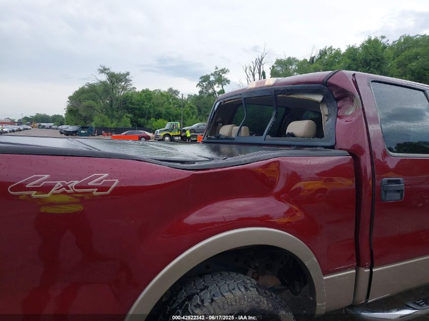 2005 Ford F-150 Fx4/Lariat/Xlt VIN: 1FTPW145X5KD80873 Lot: 42522342