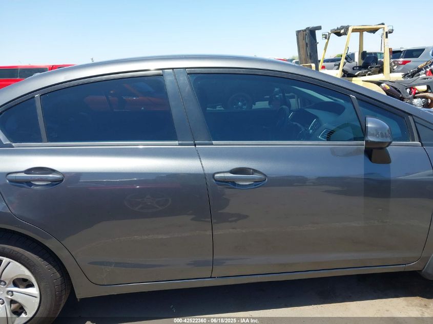 2013 Honda Civic Lx VIN: 2HGFB2F56DH581543 Lot: 42522360