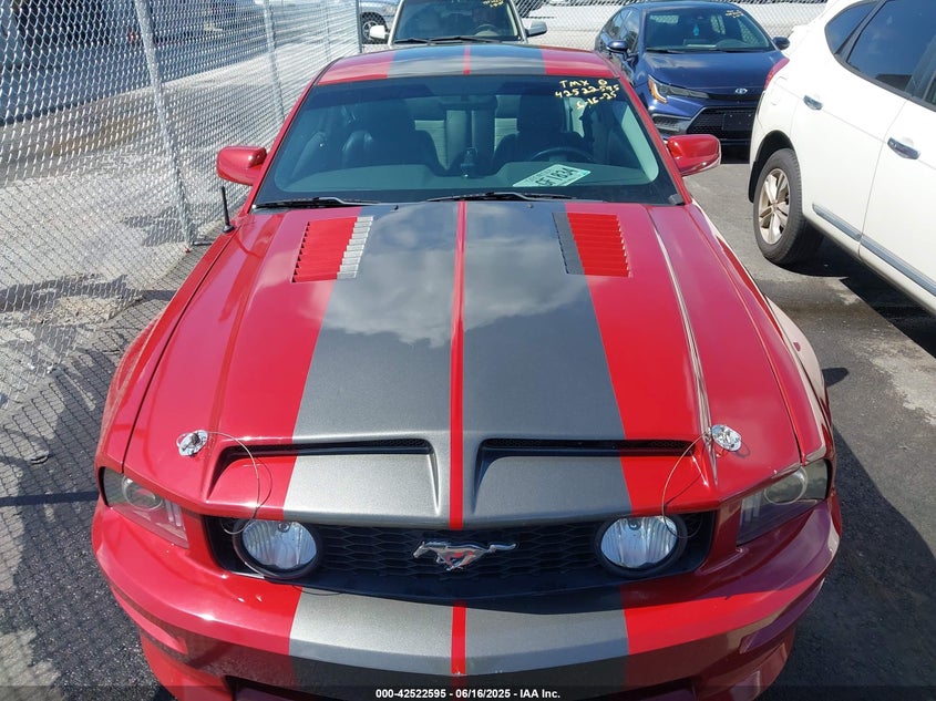 2008 FORD MUSTANG VIN: 1ZVHT82H885111628