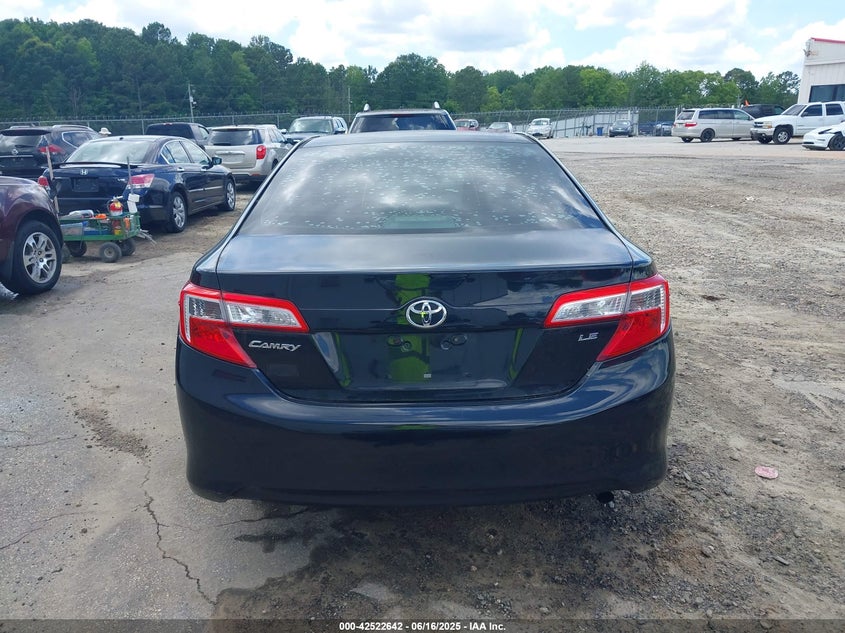 2012 Toyota Camry Le VIN: 4T4BF1FK6CR205133 Lot: 42522642