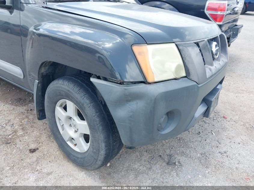2005 Nissan Xterra S VIN: 5N1AN08U15C619575 Lot: 42522685