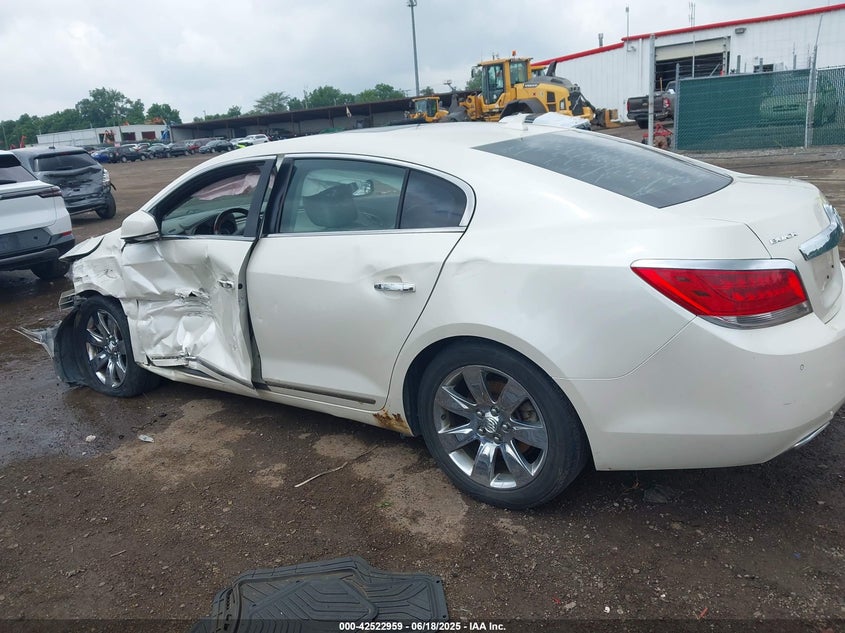 2012 BUICK LACROSSE VIN: 1G4GF5E38CF218939
