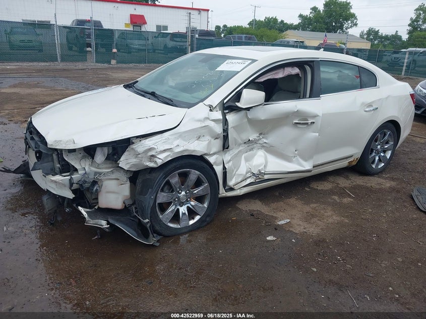 2012 BUICK LACROSSE VIN: 1G4GF5E38CF218939