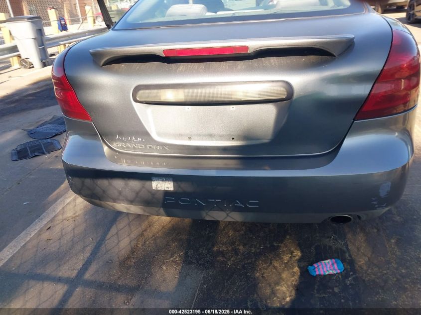 2005 Pontiac Grand Prix VIN: 2G2WP522151294994 Lot: 42523195