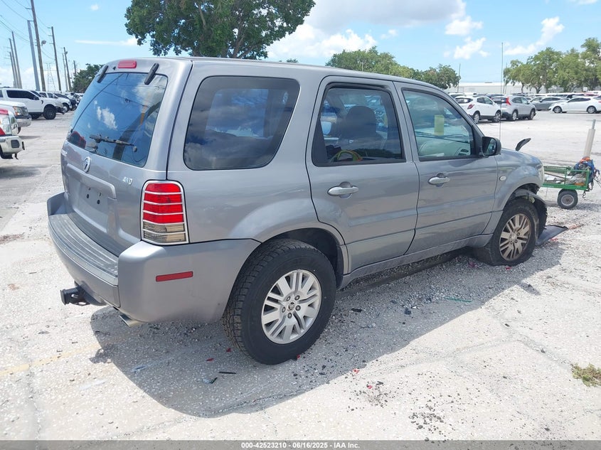 4M2YU90Z07KJ02062 2007 MERCURY MARINER photo no. 4