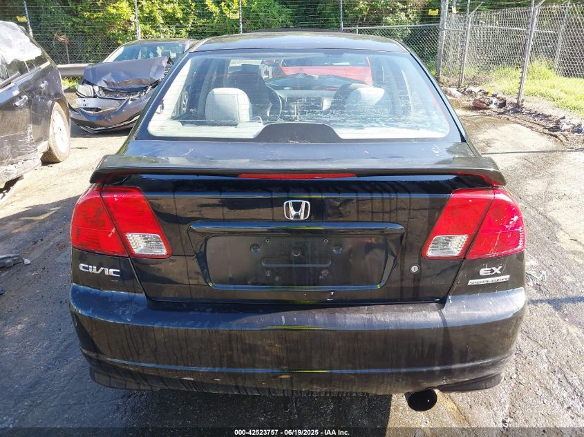 2005 Honda Civic Ex VIN: 2HGES26755H616555 Lot: 42523757