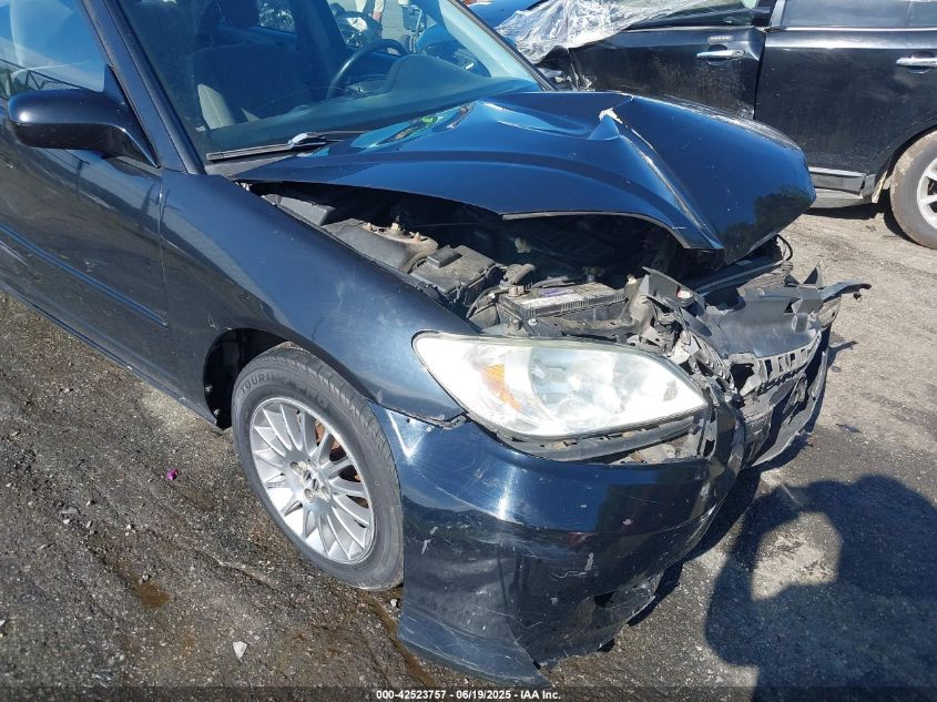 2005 Honda Civic Ex VIN: 2HGES26755H616555 Lot: 42523757