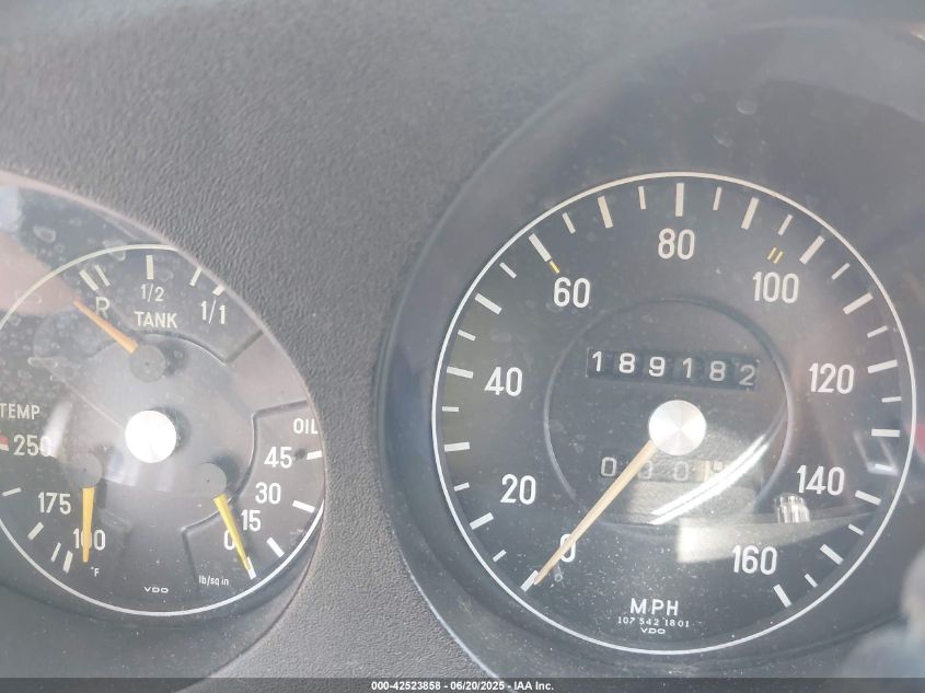 1976 Mercedes-Benz C400 VIN: 10704412030091 Lot: 42523858