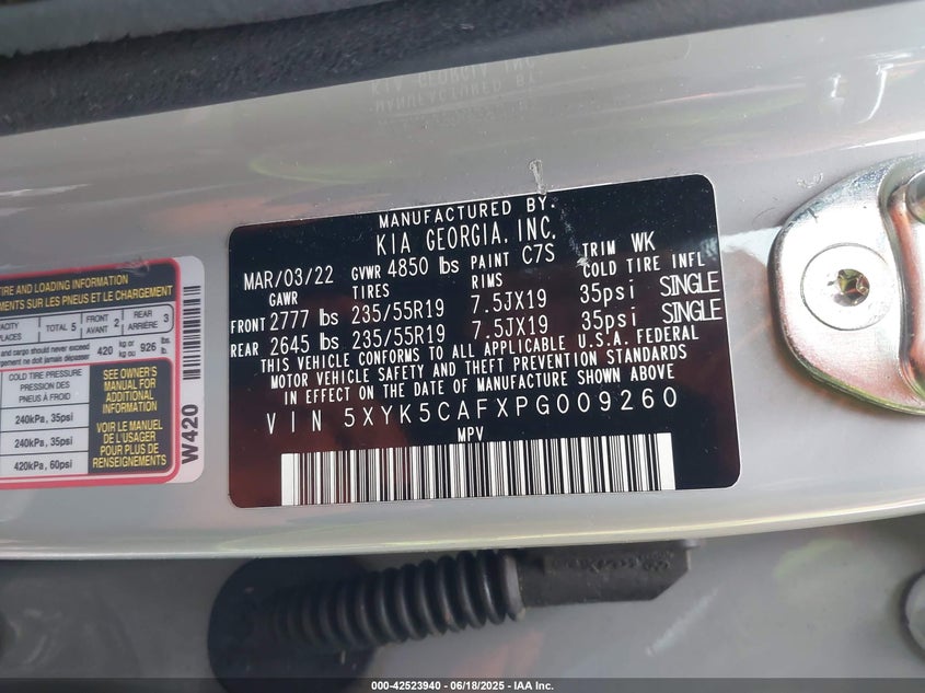 2023 KIA SPORTAGE SX-PRESTIGE - 5XYK5CAFXPG009260