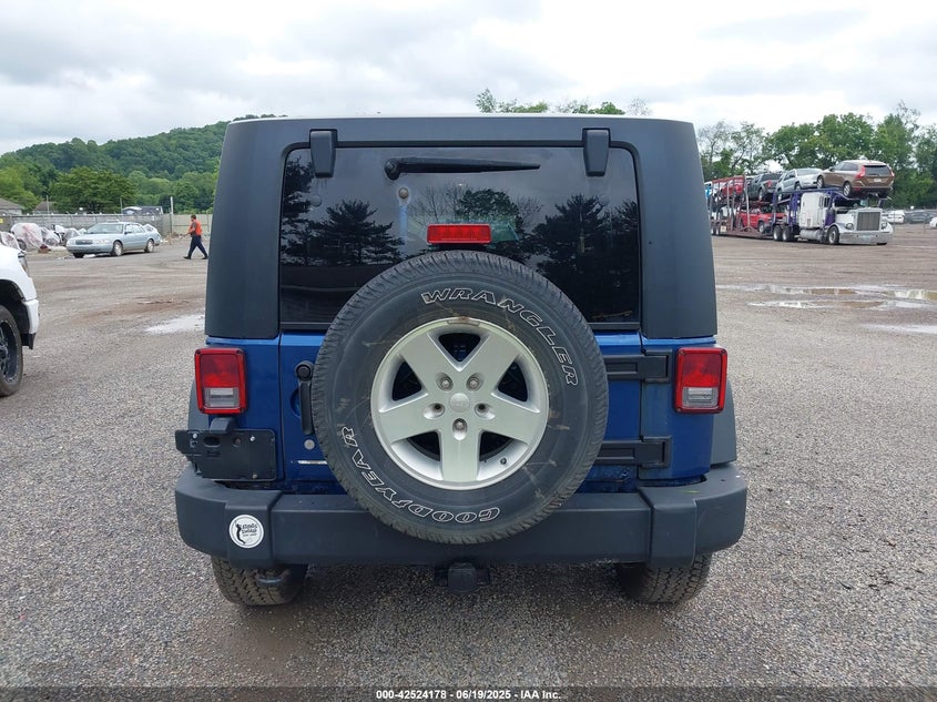 2009 JEEP WRANGLER UNLIMITED VIN: 1J4GA39119L761487
